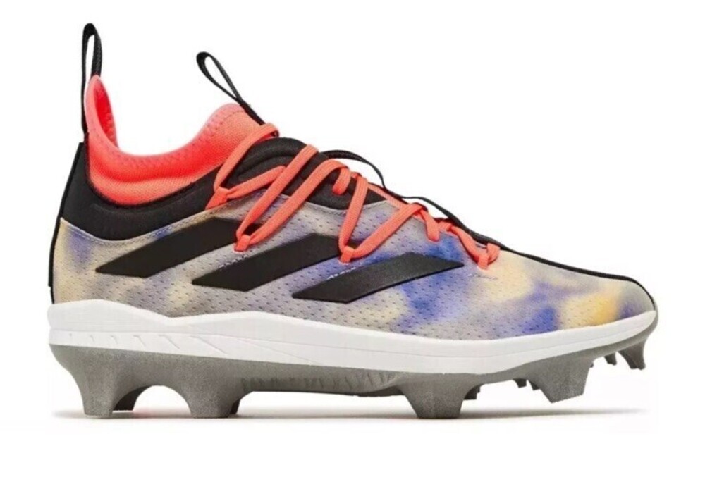 Size 11.5 Adidas Afterburner 'Tie-Dye' x Daniel Patrick Baseball Cleats H03813